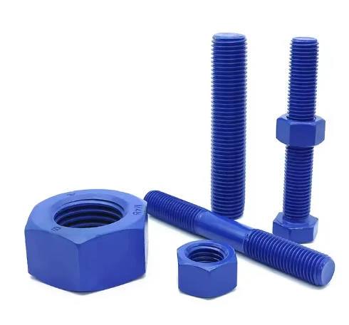 ASME B18.31.3 SA193 B7/B7M/B16 Xylan 1424 PTFE 코팅 스터드 볼트