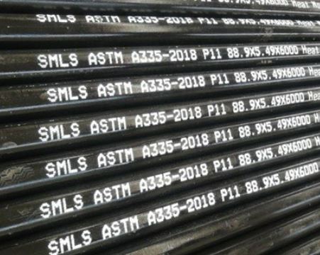 ASTM A335 P11 이음매 없는 페라이트 합금 강관